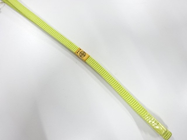 未使用品　正絹　帯留め用　手組三分紐